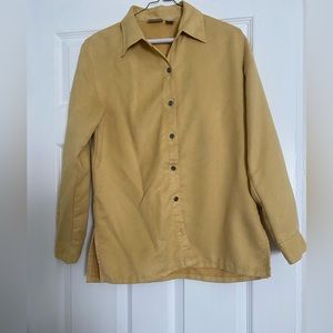 Chico’s Women’s yellow Button Down